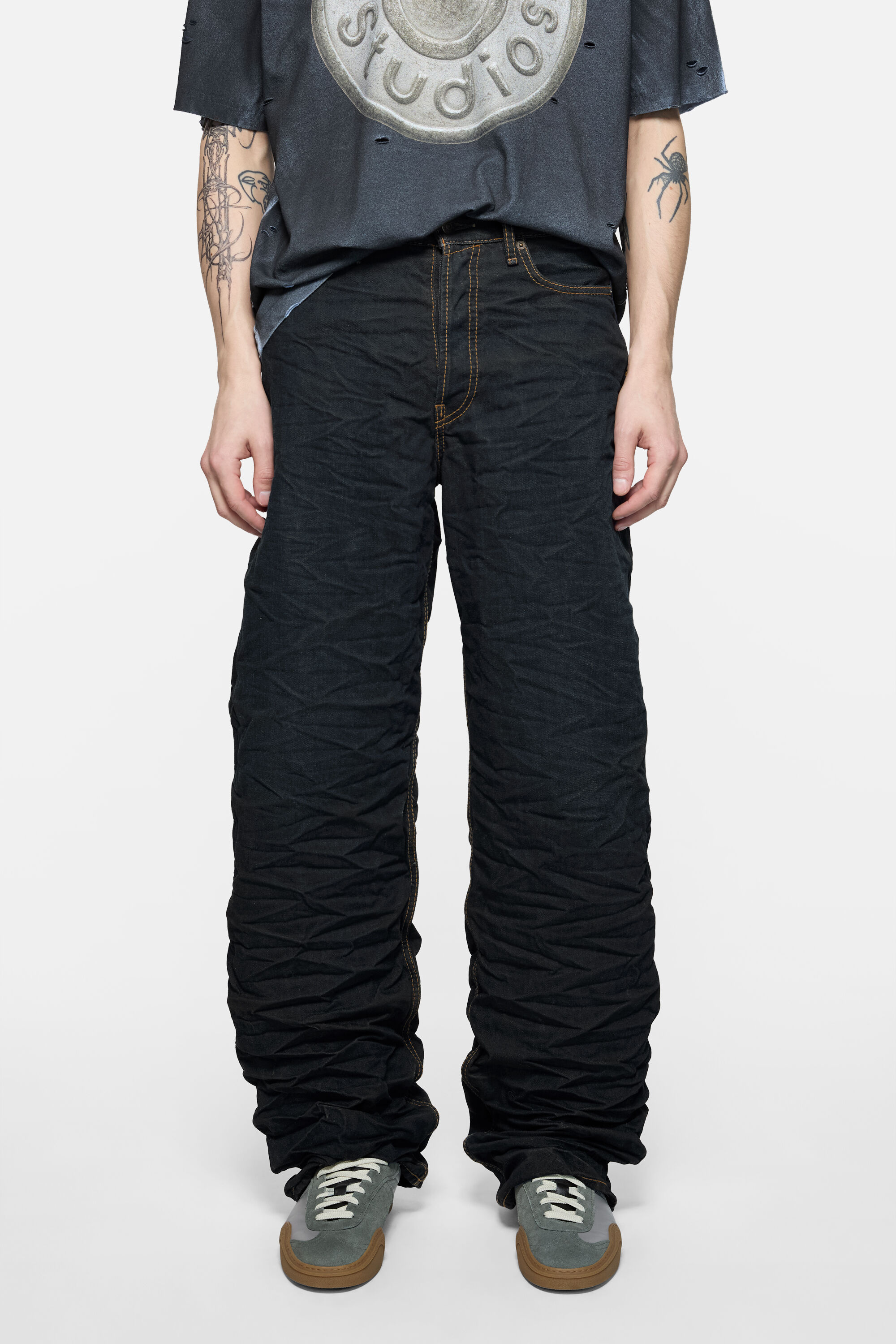 Acne Studios - Loose fit jeans - 1981 - Indigo blue