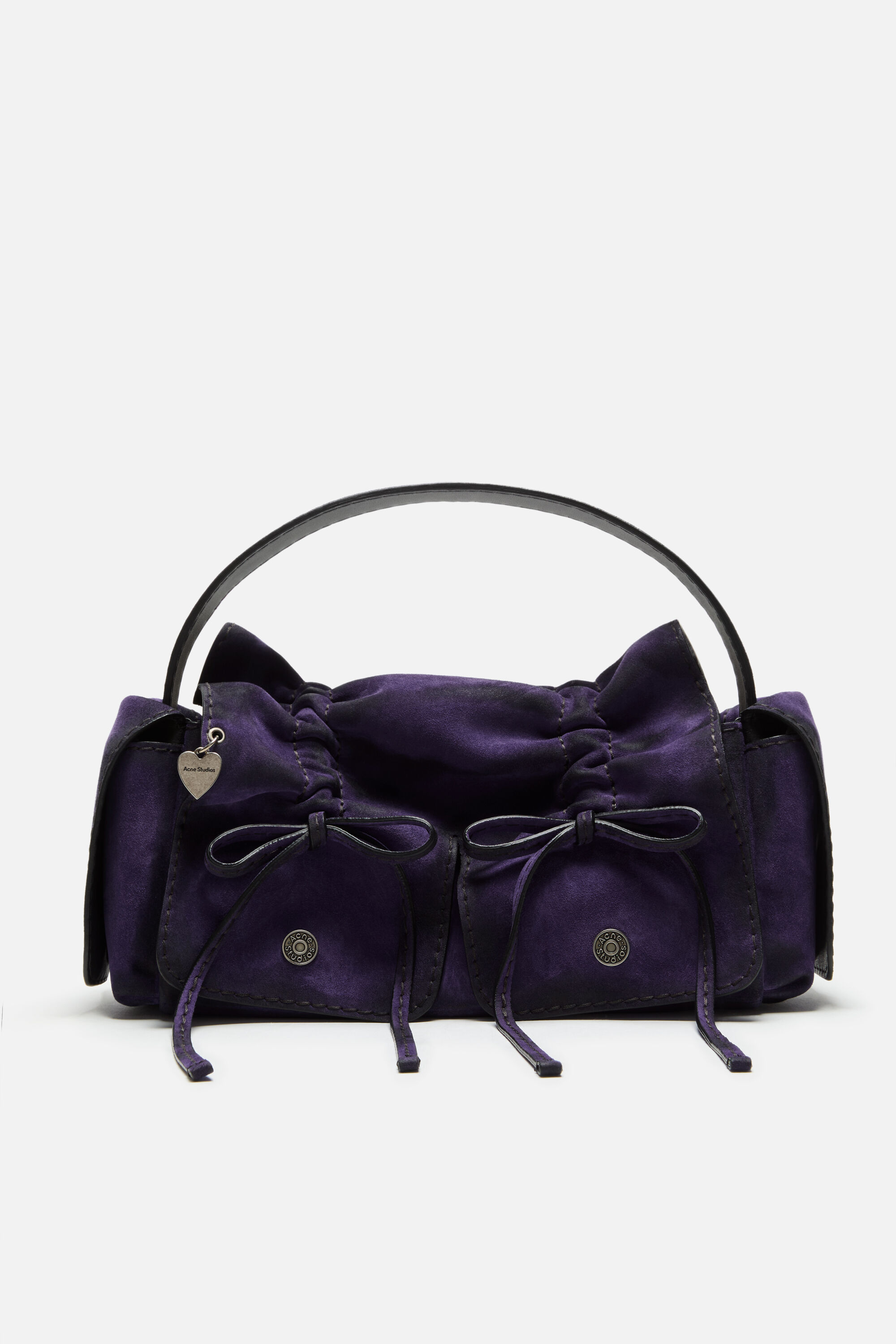 Acne Studios - Multipocket スエードショルダーバッグ - バイオレット