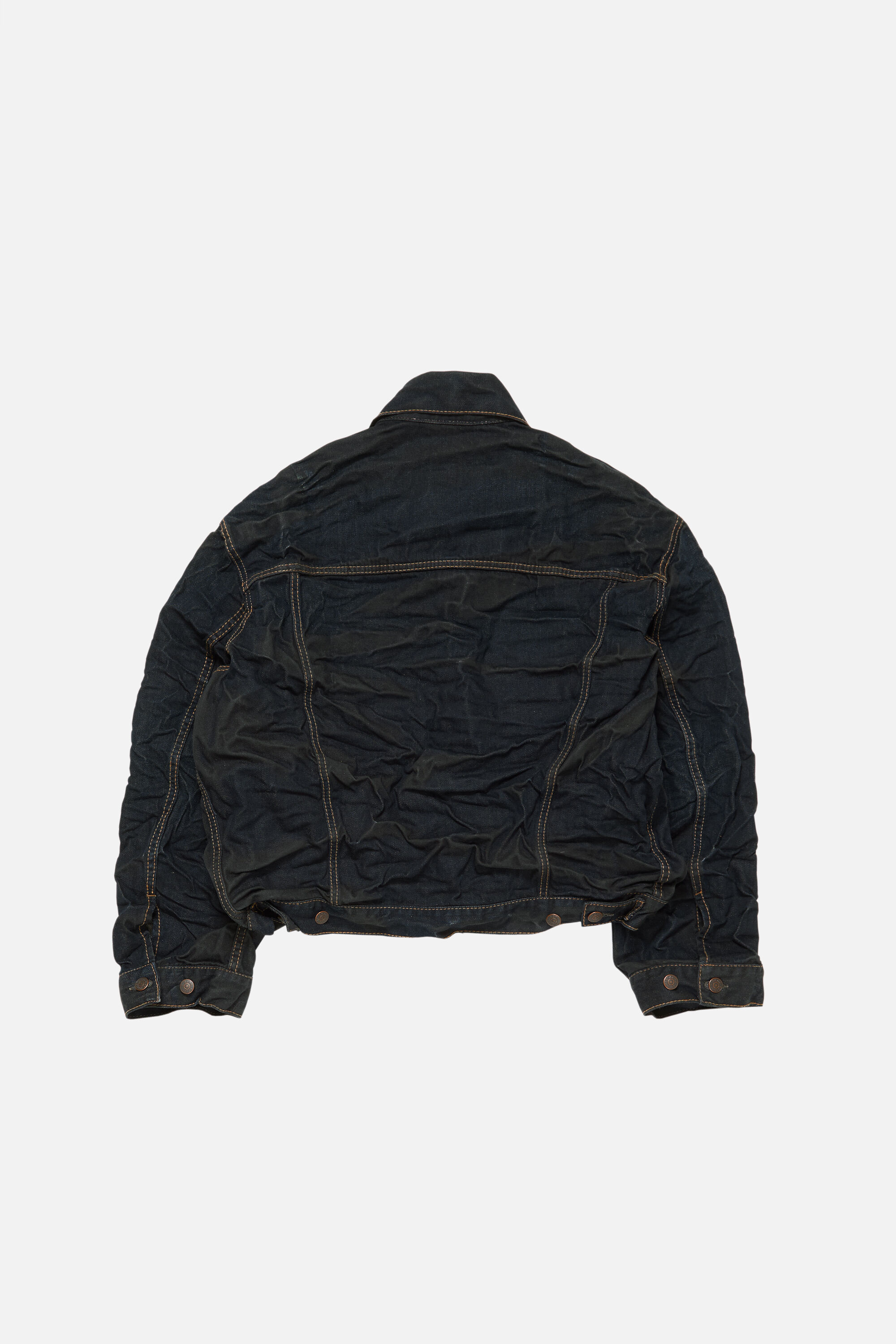 Acne Studios - クリースドデニムジャケット - インディゴブルー
