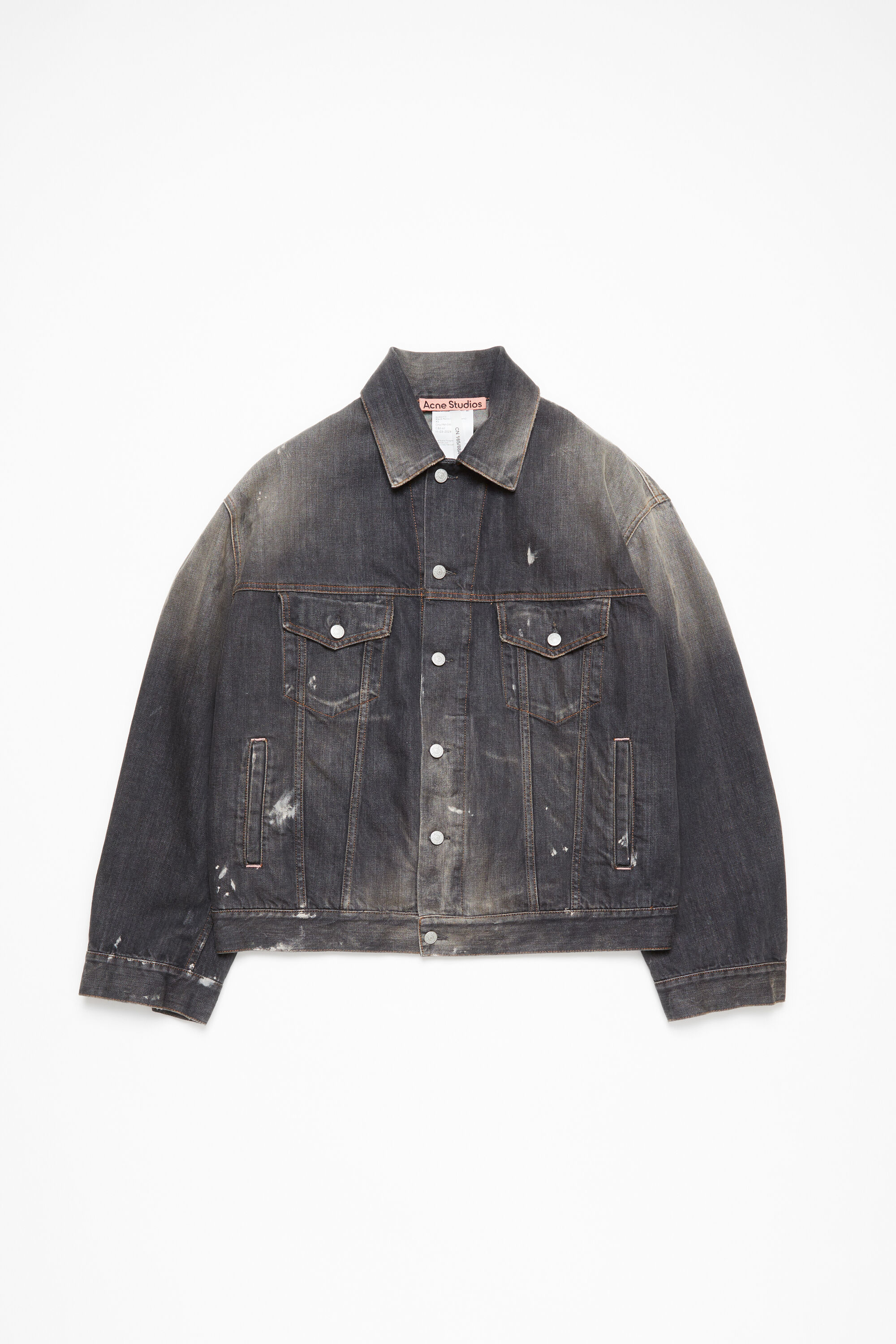 Acne Studios - デニムジャケット - オーバーサイズフィット - ブラック