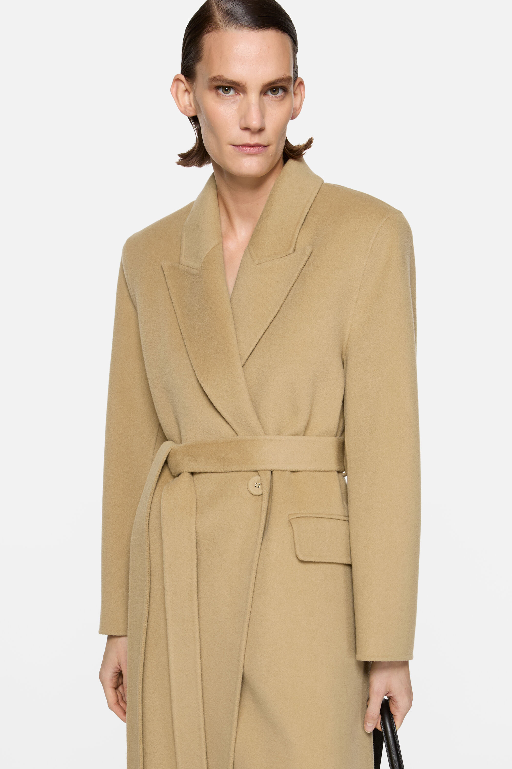 Acne Studios - ダブルブレスト ウールコート - ライトベージュ