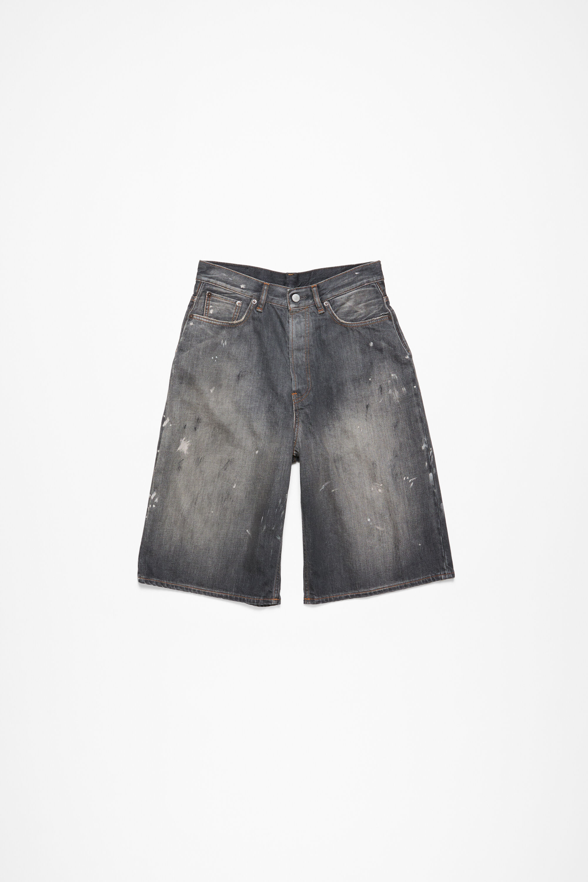 Acne Studios - Denim shorts - loose fit - Black