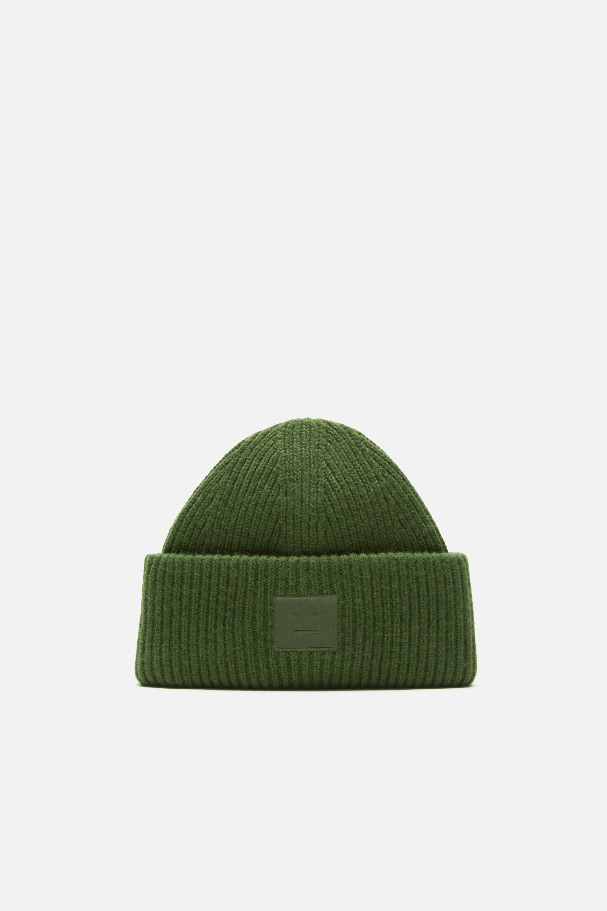 Acne Studios - Faceロゴビーニー - ヤク - ブラック