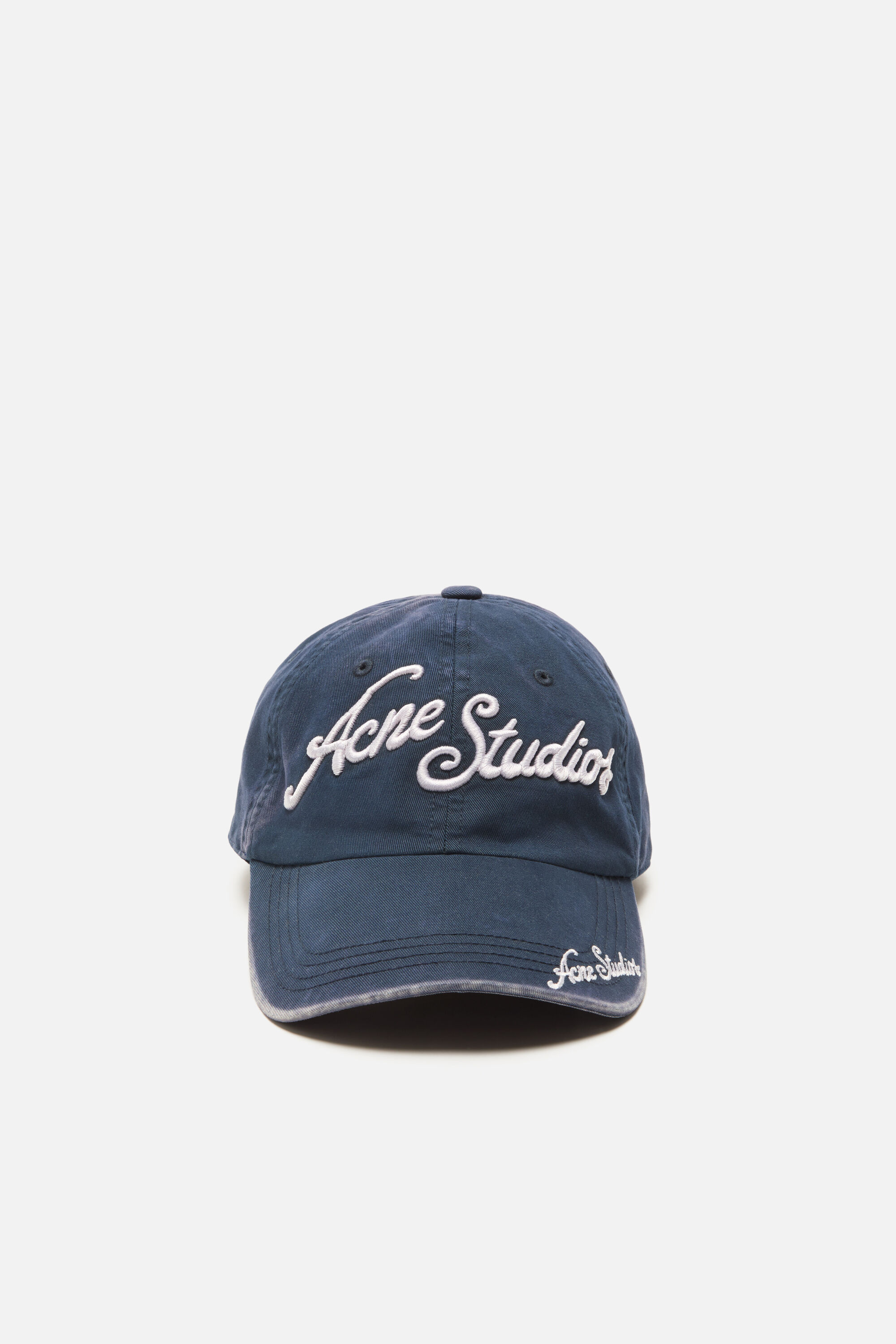 Acne Studios - ロゴキャップ - ディープブルー