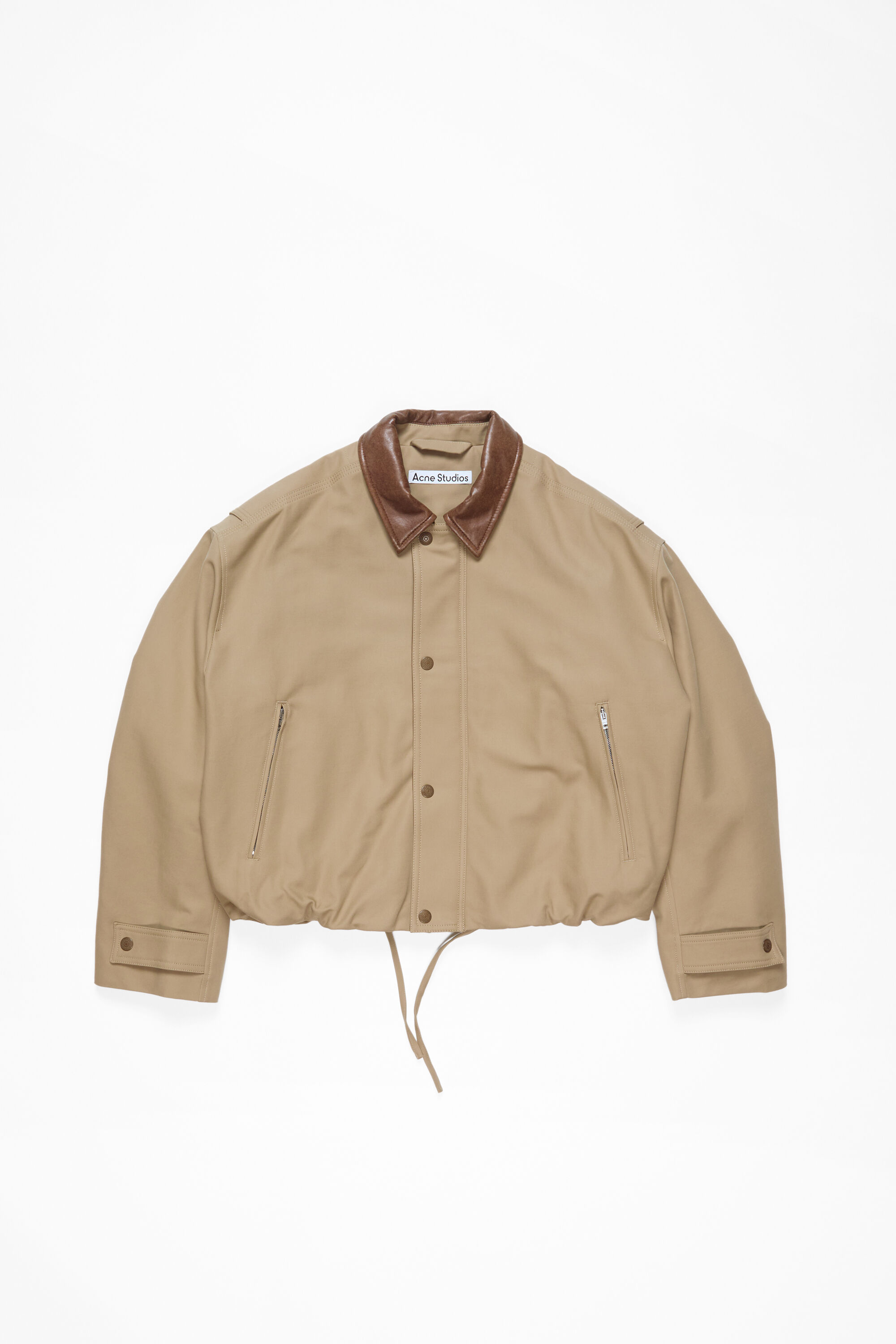 Acne Studios - ツイルジャケット - カーキベージュ