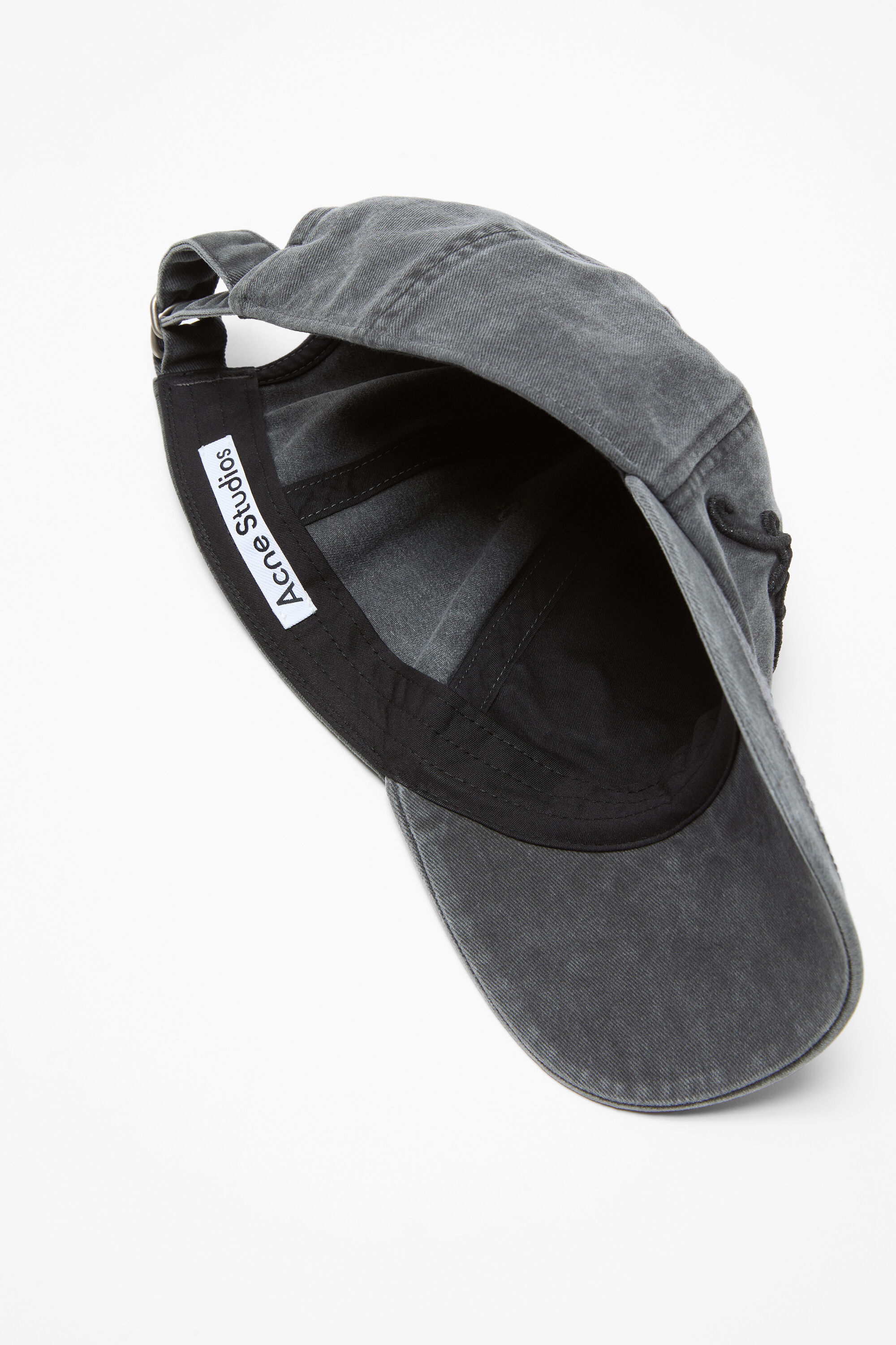 Acne Studios - Logo cap - Faded black
