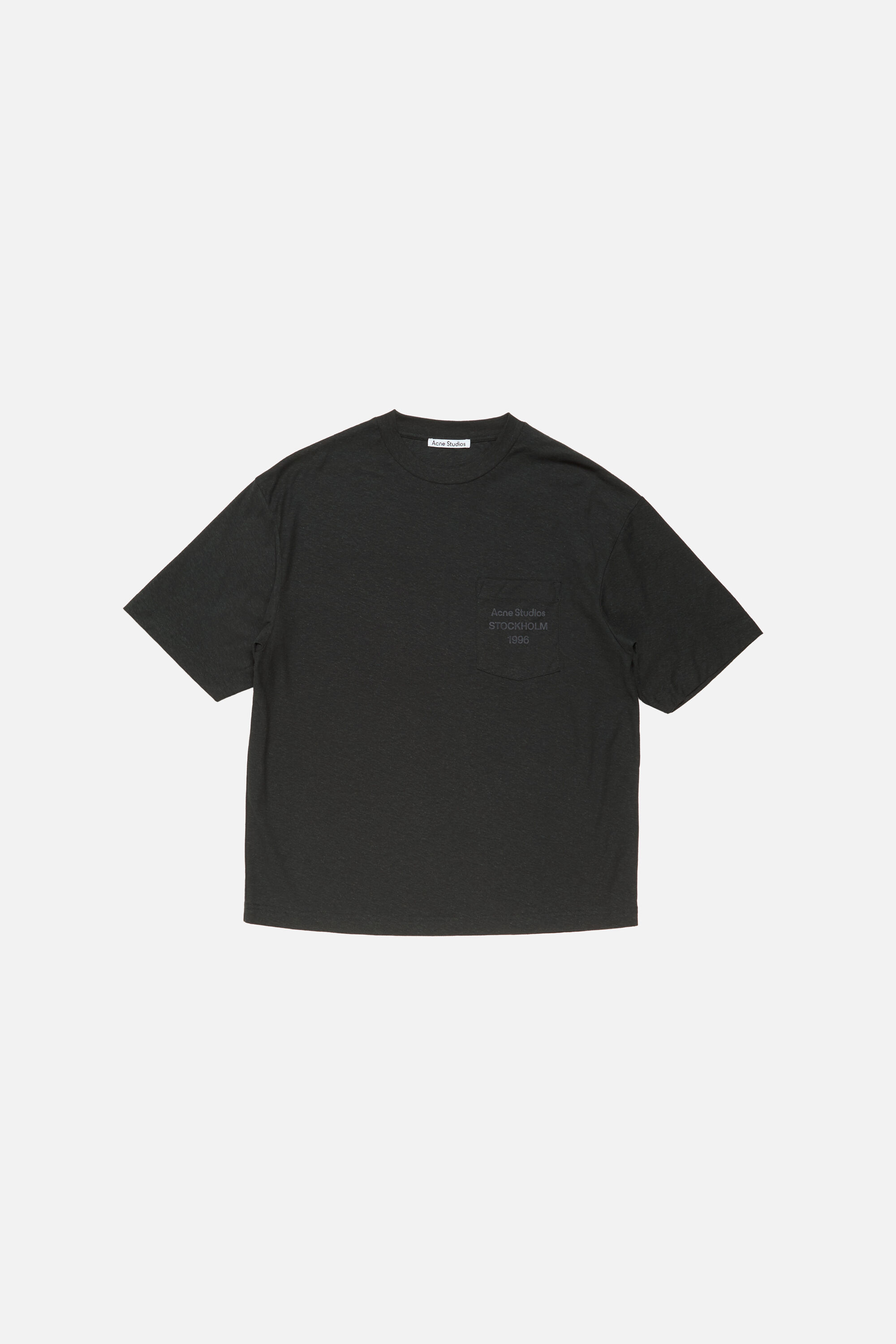 Acne Studios - Logo t-shirt - Relaxed unisex fit - Black
