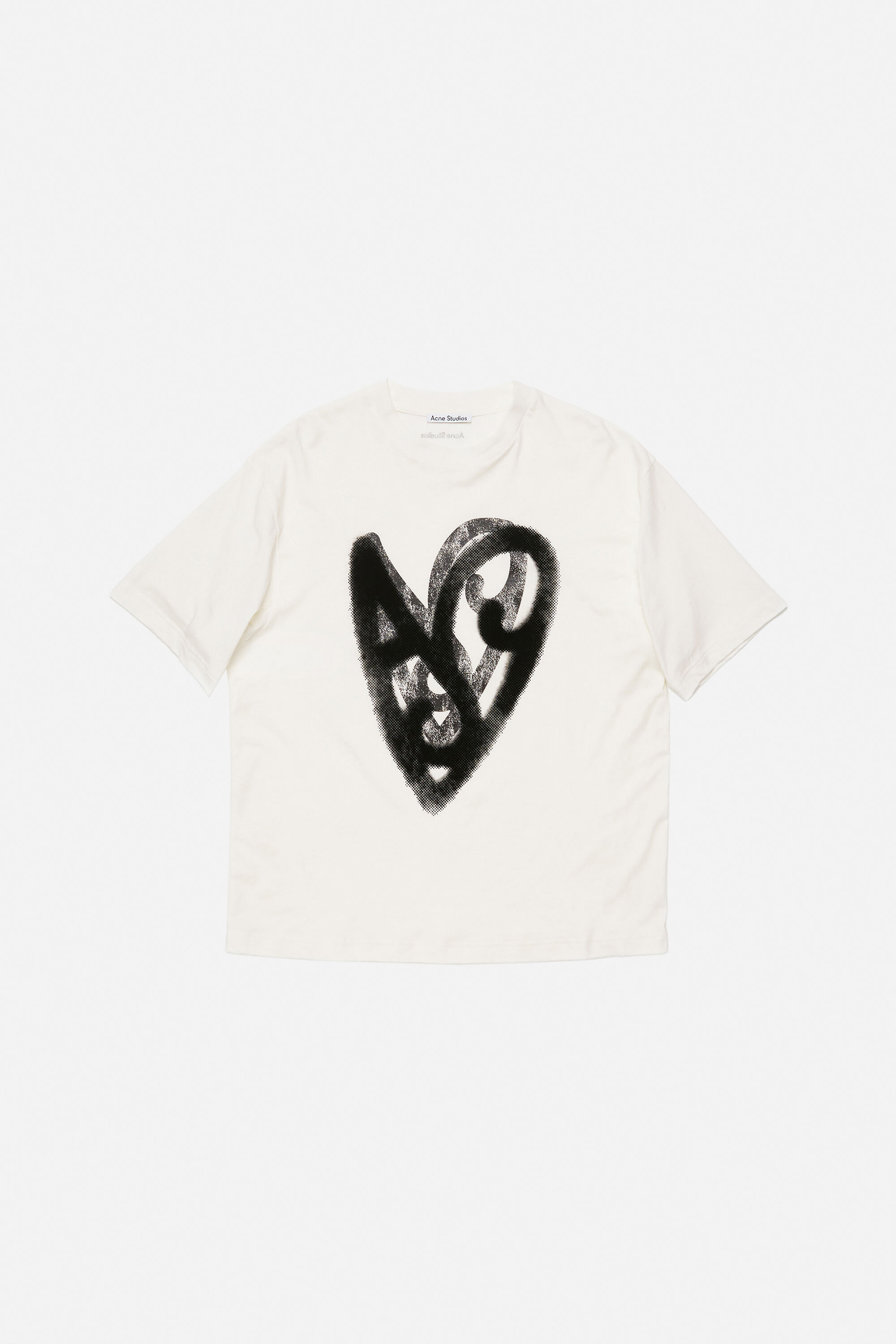 Acne Studios - プリントTシャツ - オプティックホワイト
