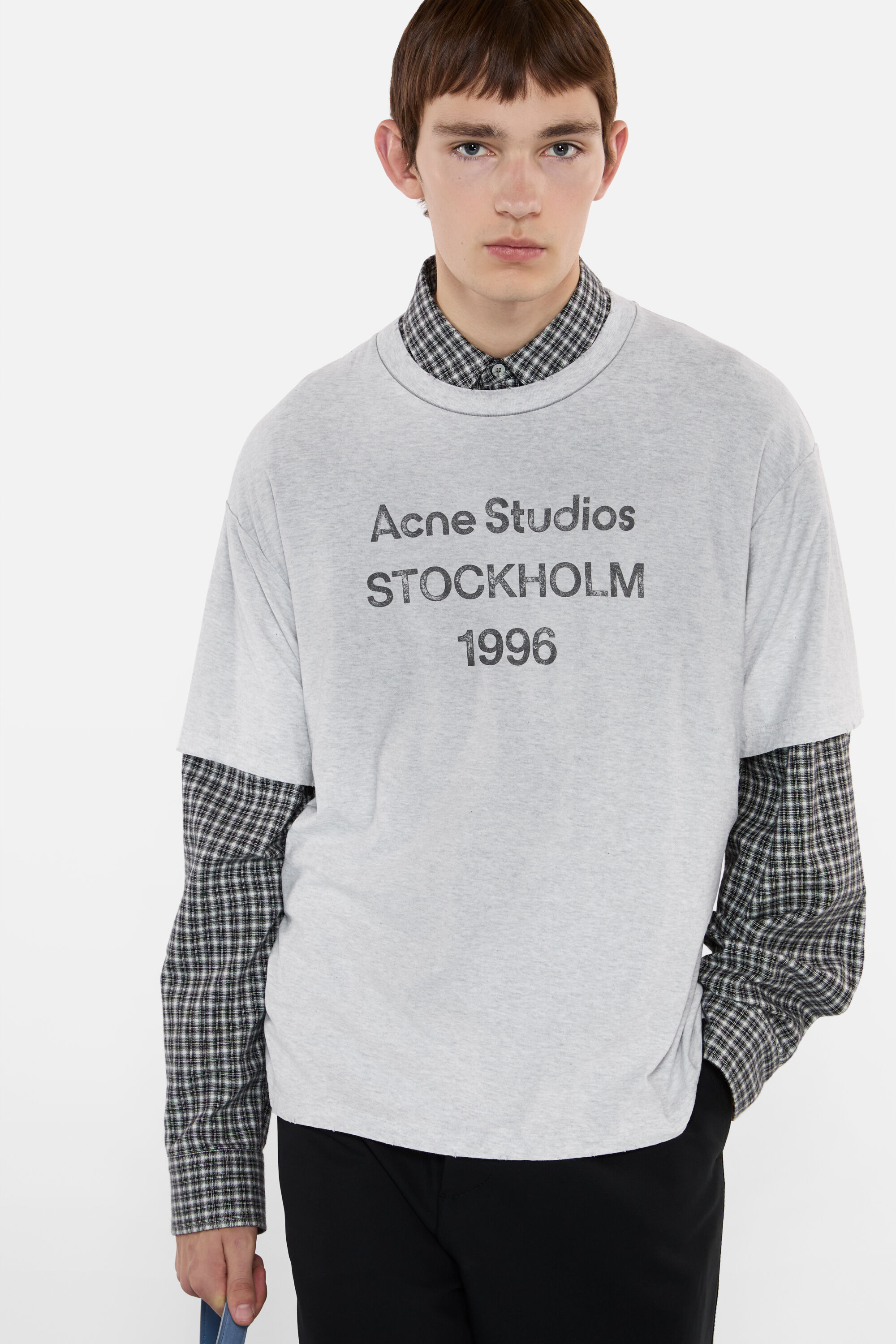 Acne Studios - ロゴTシャツ - リラックスユニセックスフィット