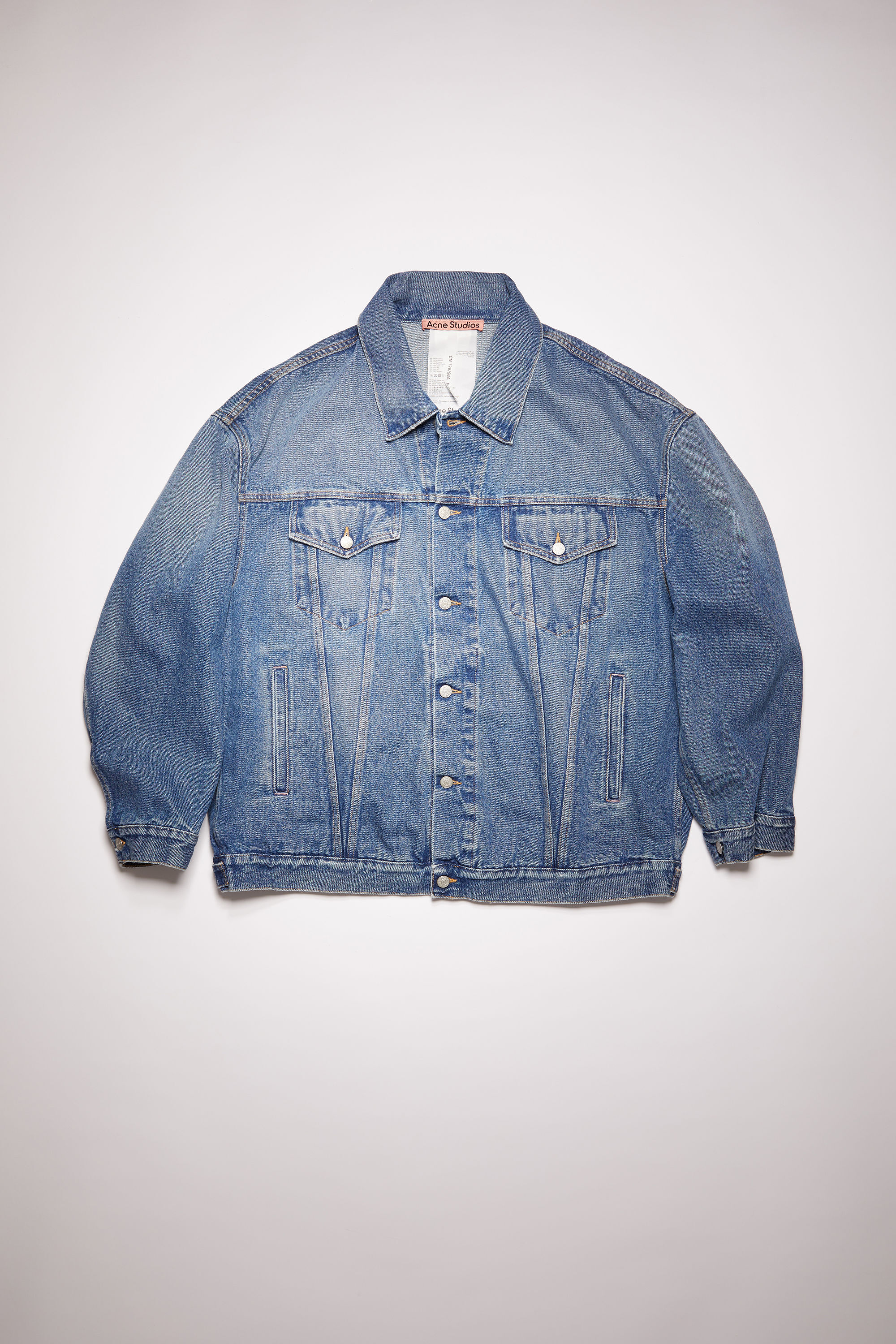 Acne Studios - オーバーサイズ デニムジャケット - ミッドブルー