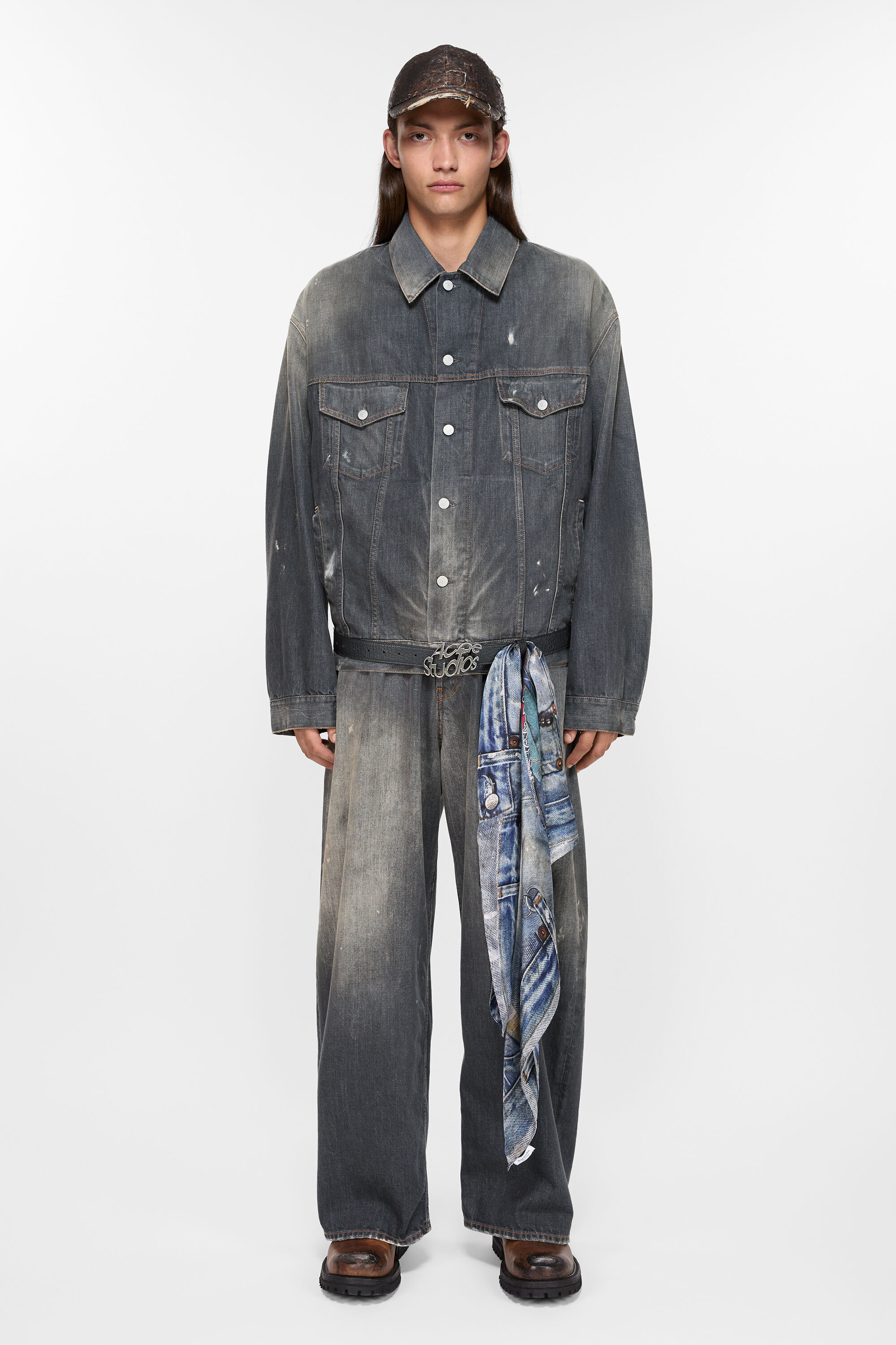 Acne Studios - デニムジャケット - オーバーサイズフィット - ブラック