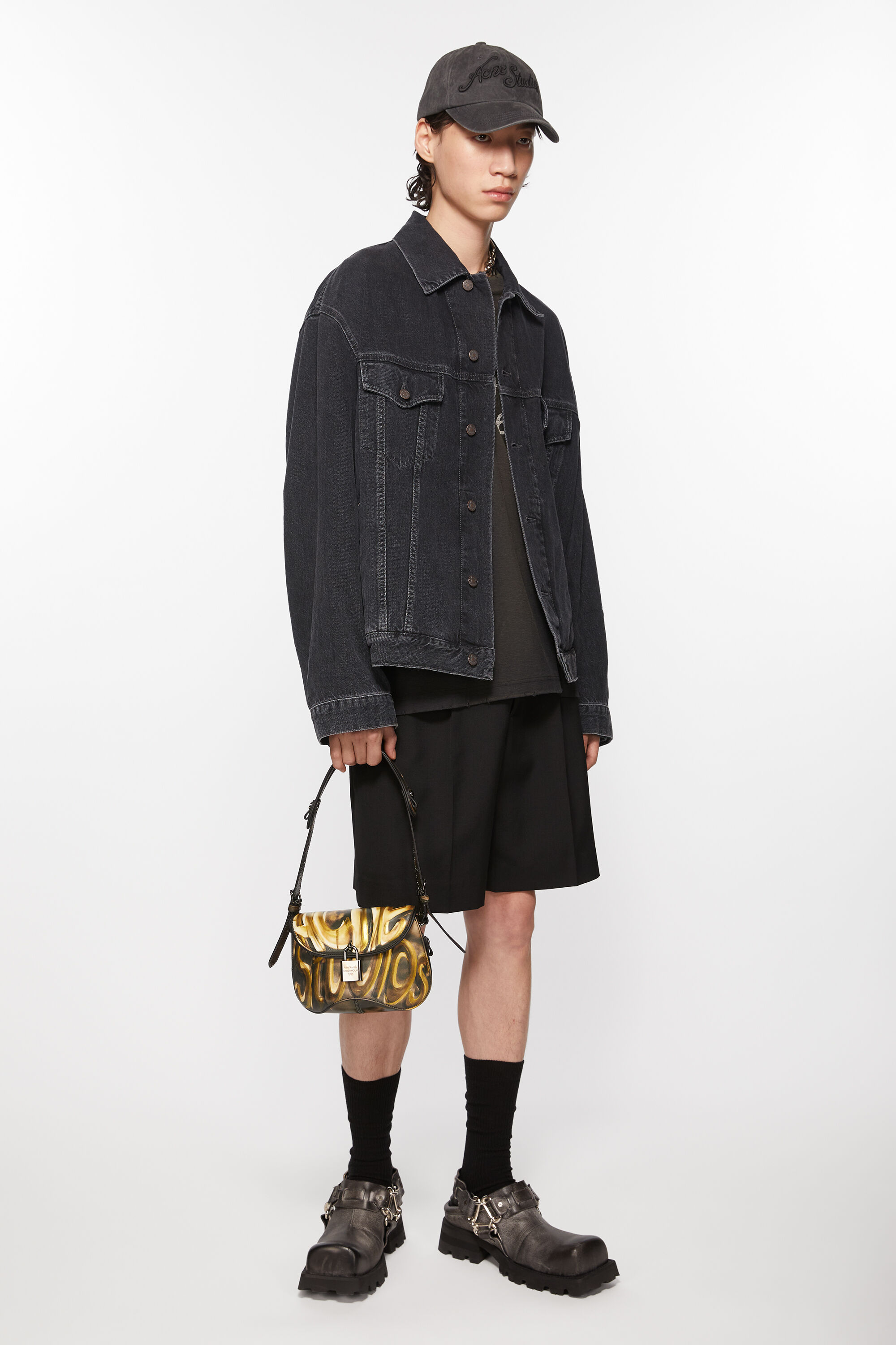 Acne Studios - Denim jacket - Relaxed fit - Black