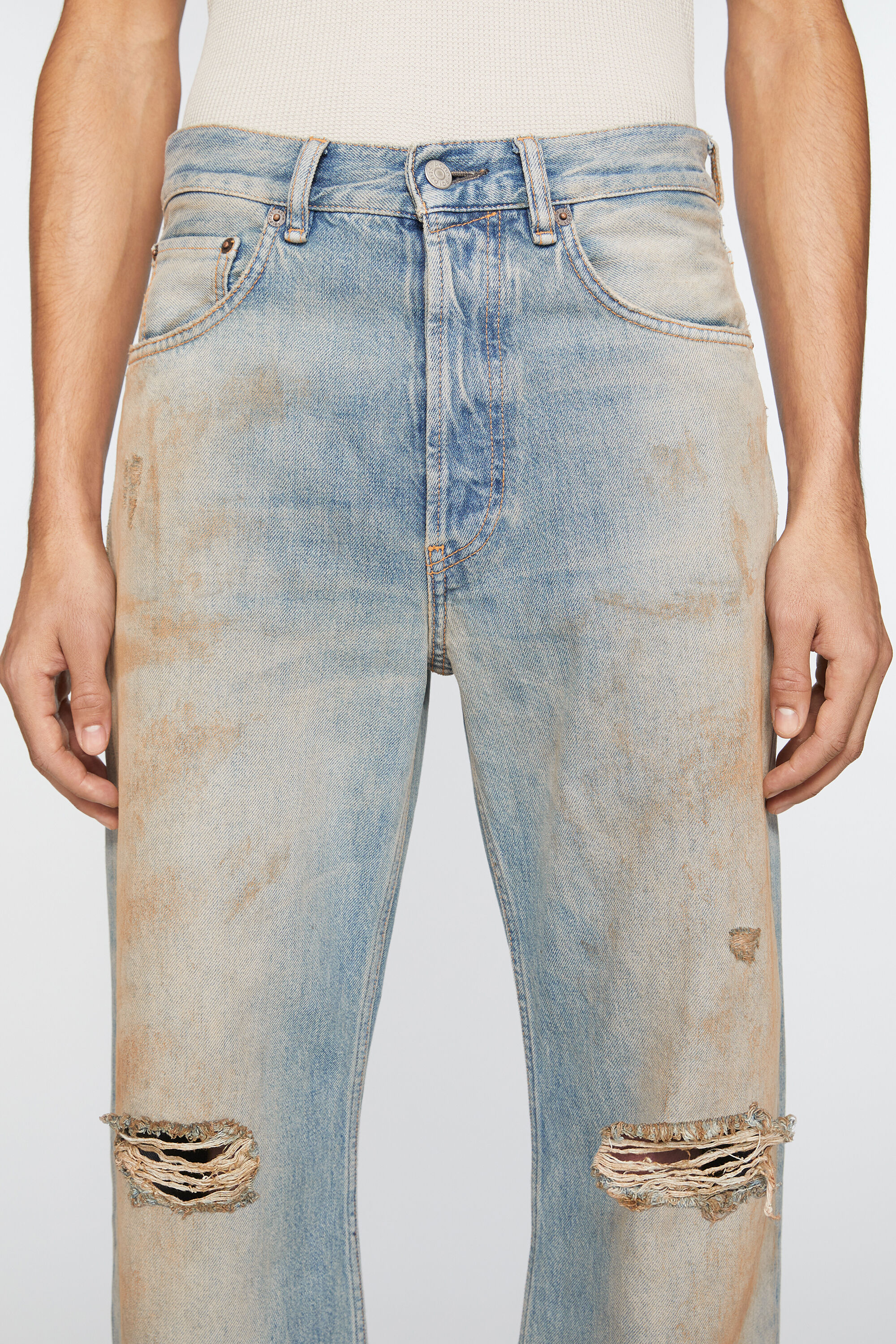 Acne Studios - Regular fit jeans - 2021M - Mid Blue