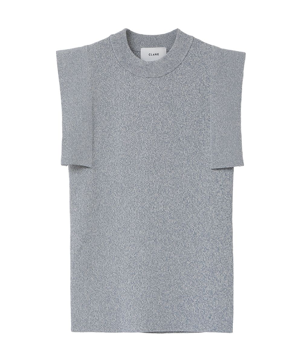 CLANE - スクエア スリーブ ニット トップス - SQUARE SLEEVE KNIT