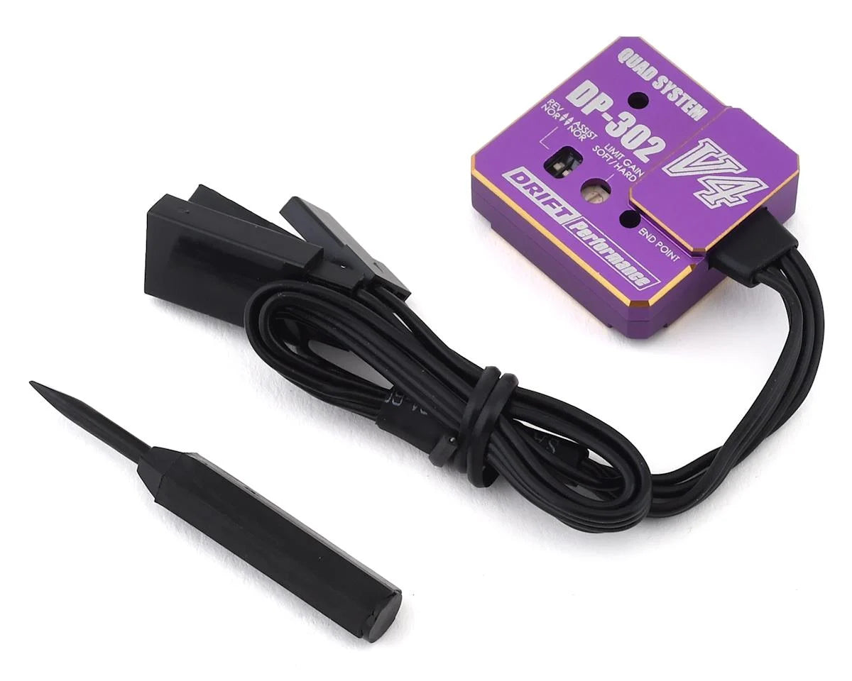 Yokomo DP-302 V4 Drift Steering Gyro (Assorted Colors)