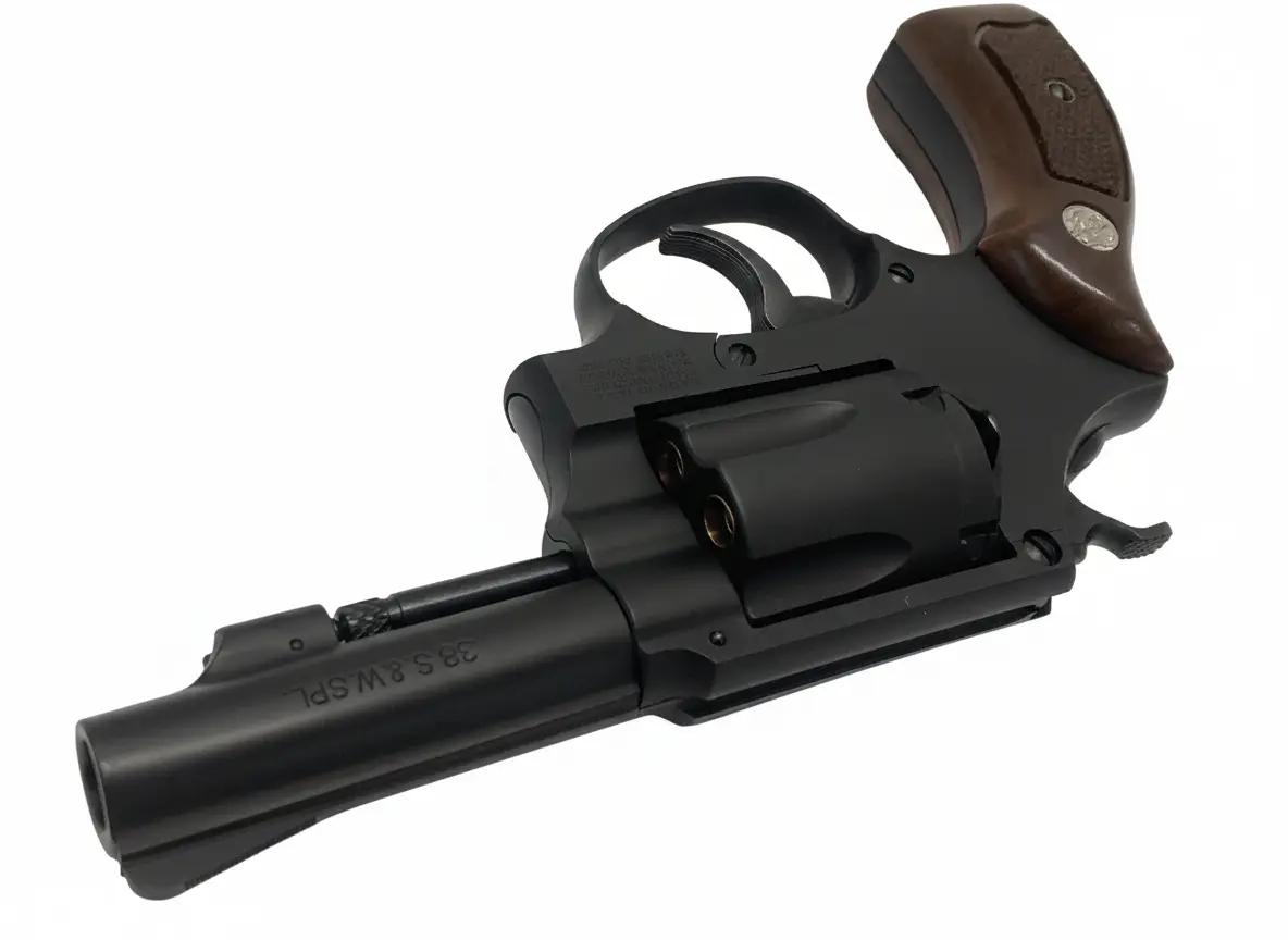 マルシン] S&W M36 チーフスペシャル 3インチ 木製サービスグリップ
