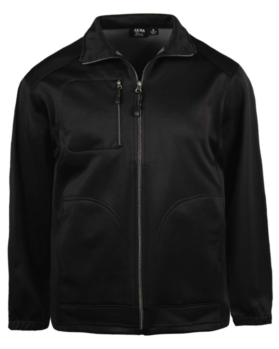 9680-SSF Mens Soft Fhell Fleece Full Zip Jacket with Chest Pocket