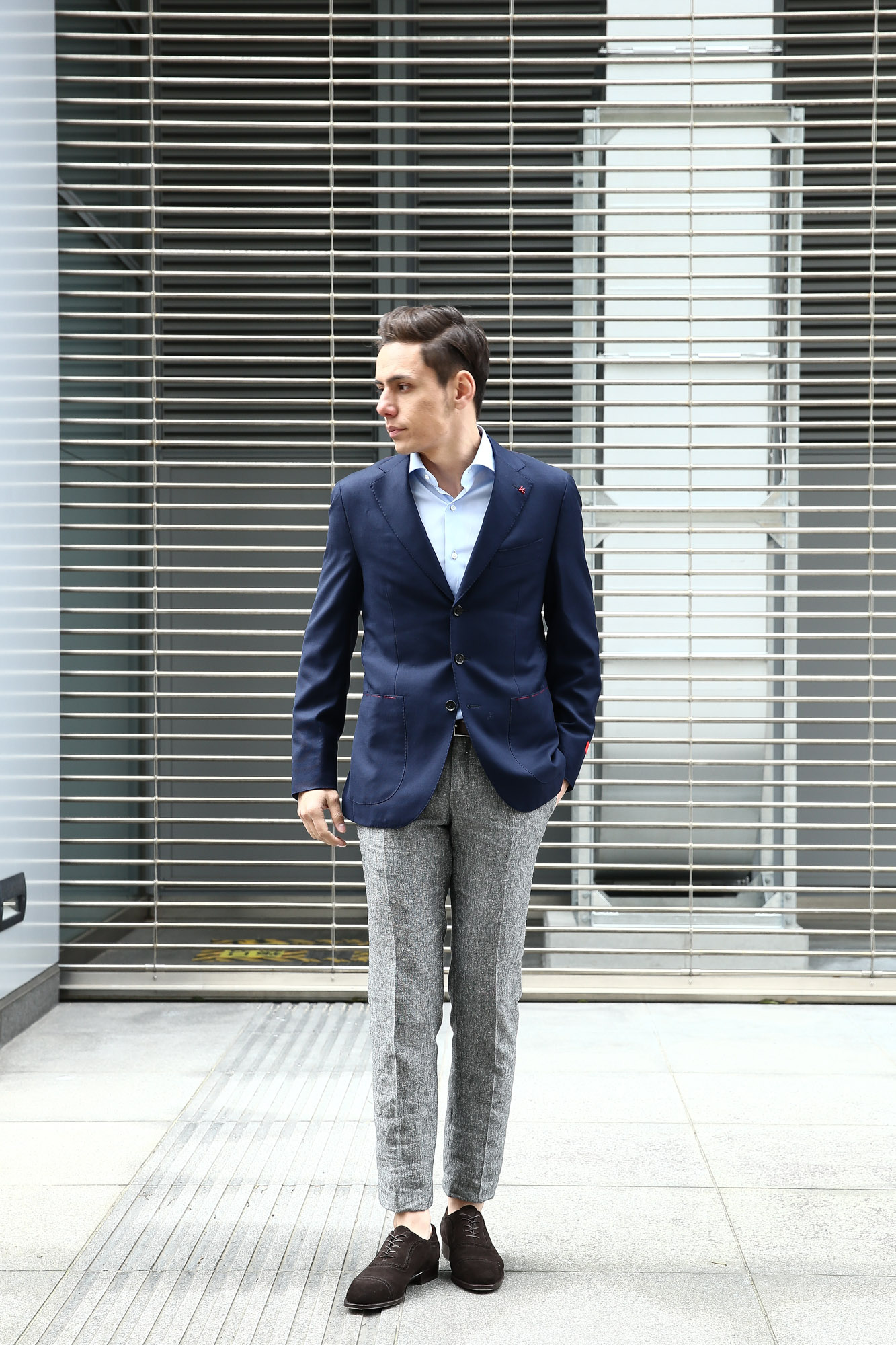 INCOTEX /// インコテックス 1NT035 N35型 SLIM FIT スリムフィット
