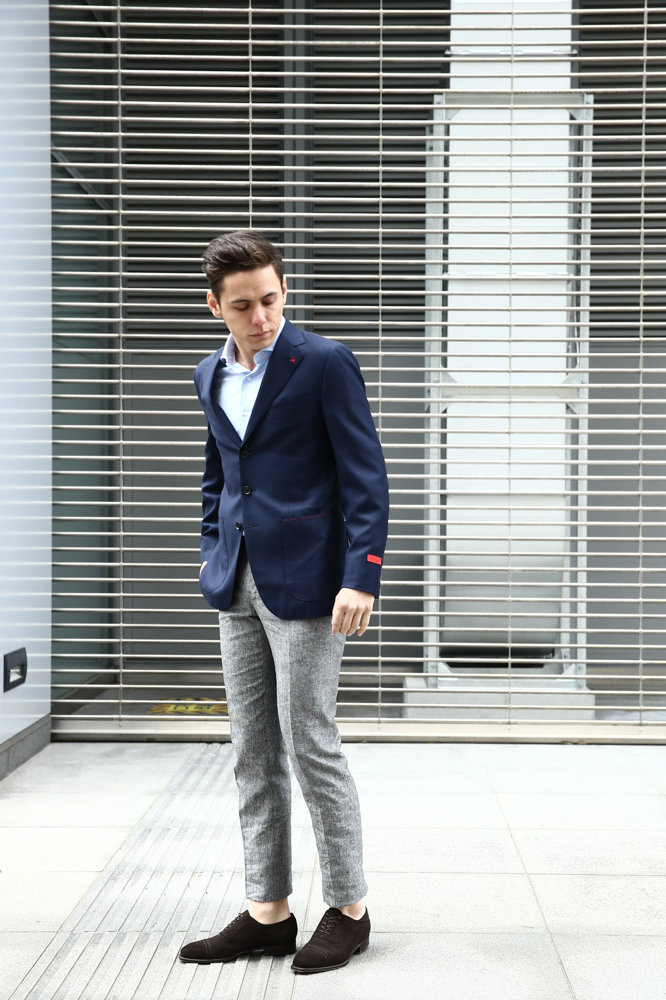 INCOTEX /// インコテックス 1NT035 N35型 SLIM FIT スリムフィット