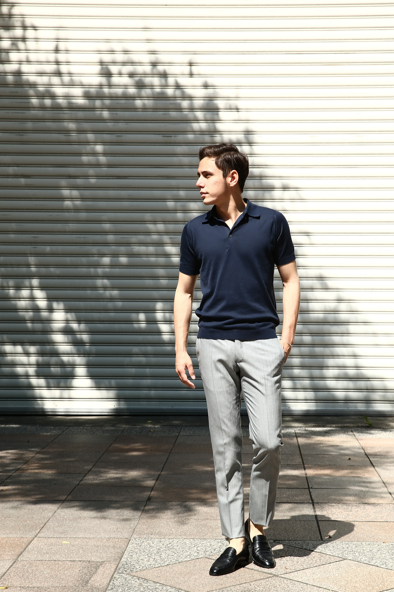 INCOTEX /// インコテックス】 1NT035 SLIM FIT(スリムフィット) Y.D.