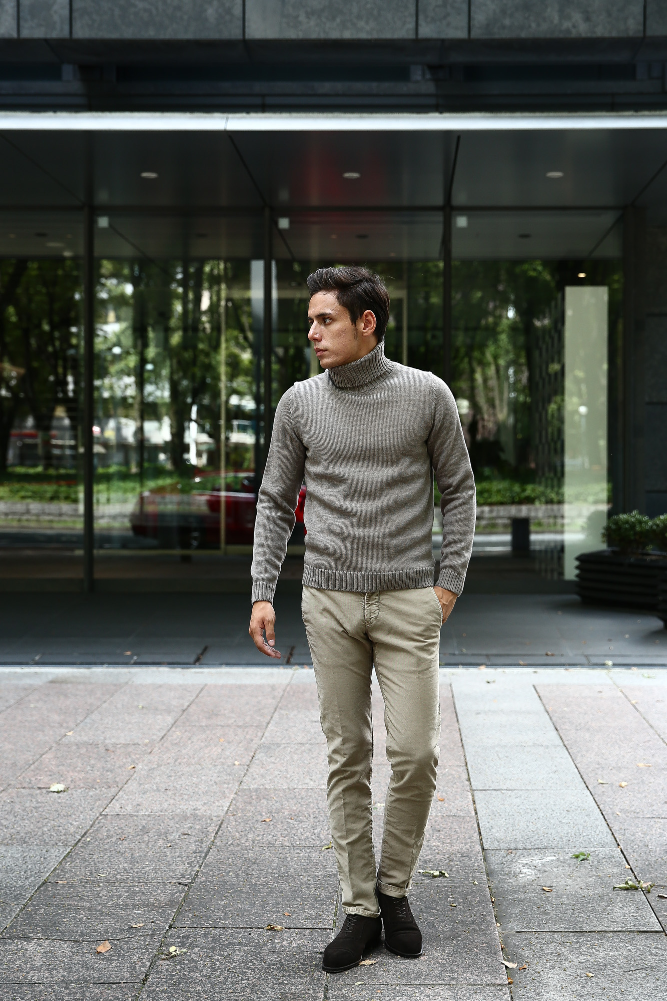 ZANONE // ザノーネ】 Turtle Neck Sweater タートルネックセーター