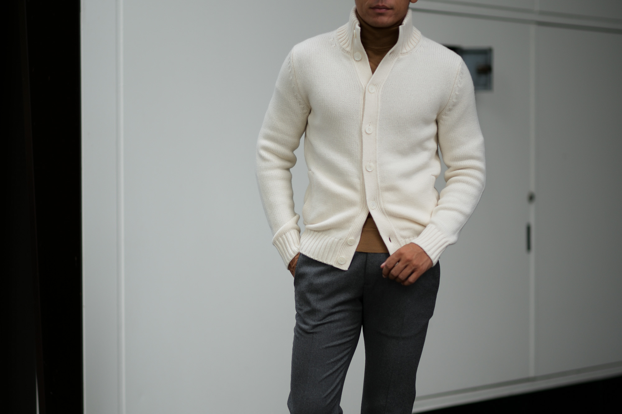 ZANONE (ザノーネ) CHIOTO Kyoto Cashmere (キョウト カシミア) ミドル