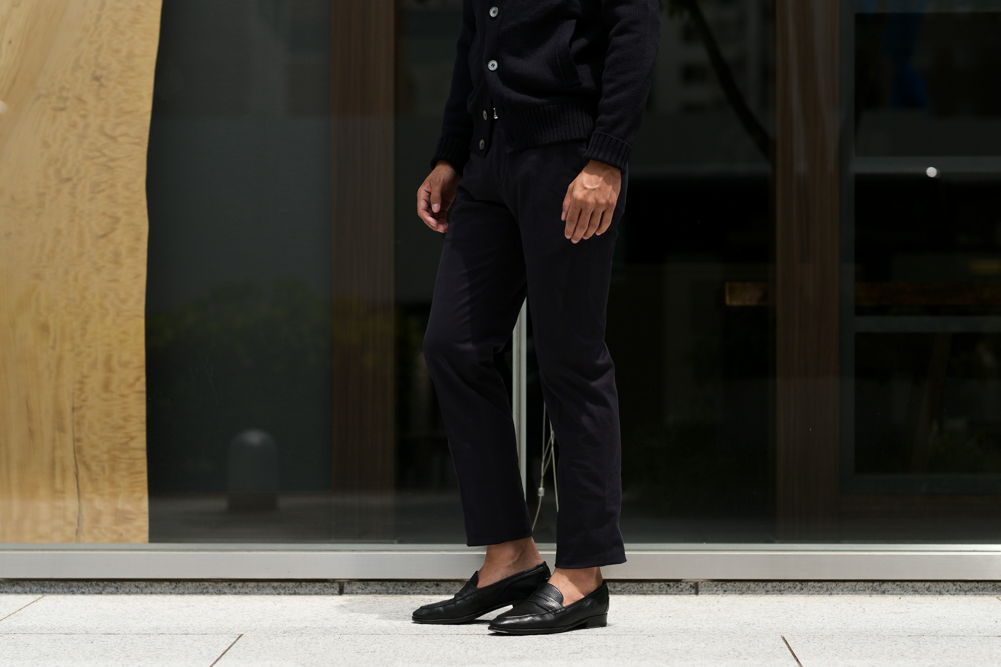 INCOTEX (インコテックス) 1AGW30 SLIM FIT GARMENT DYED COMFORT