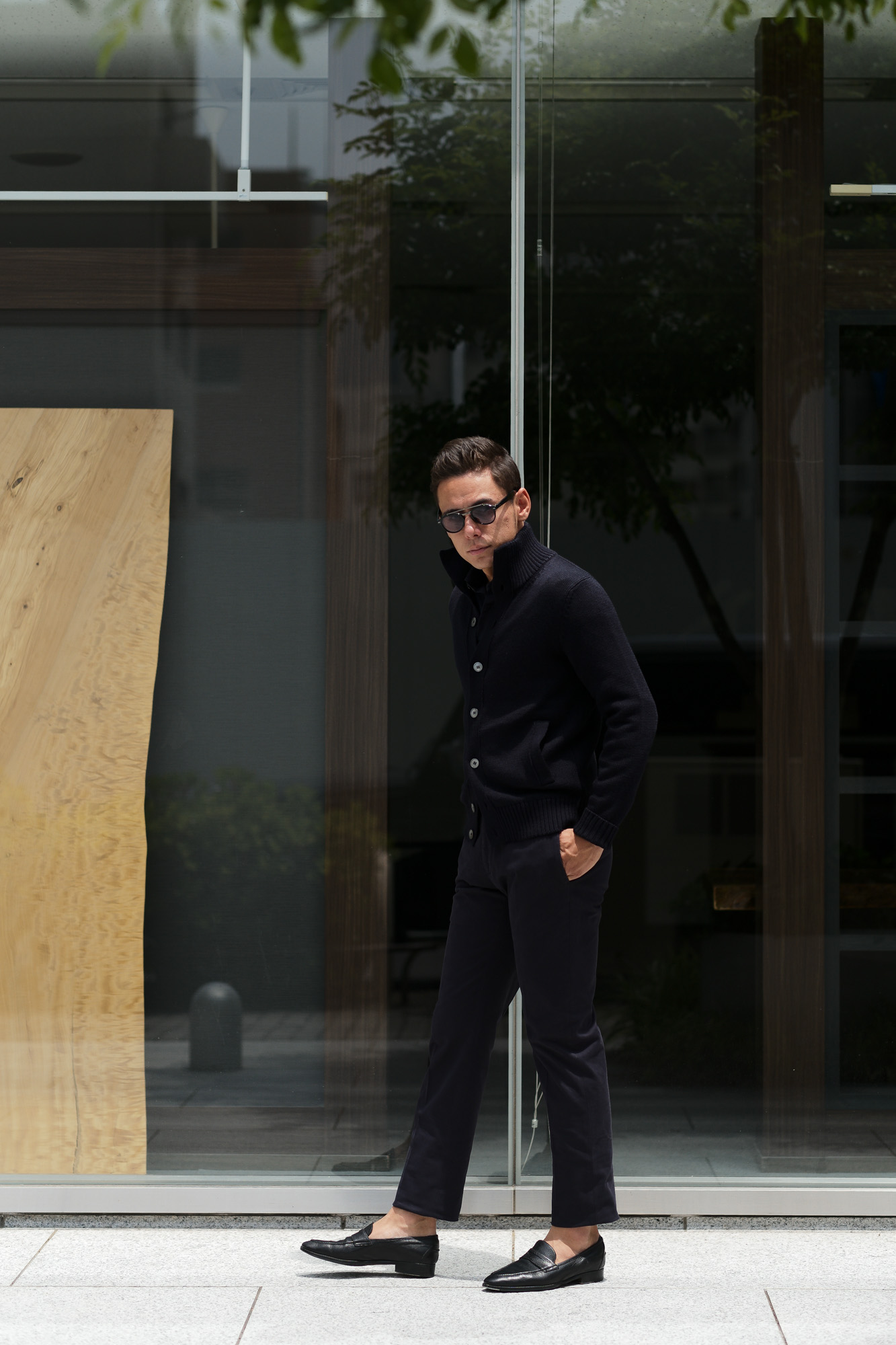 INCOTEX (インコテックス) 1AGW30 SLIM FIT GARMENT DYED COMFORT