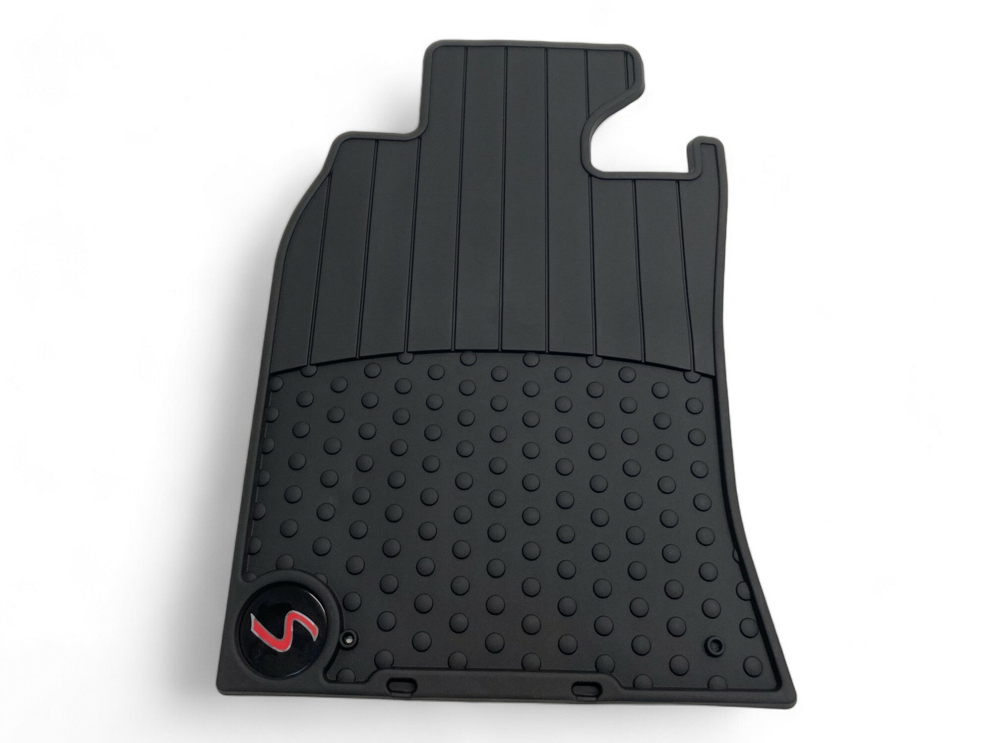 Mini Cooper S Front Rubber Floor Mat Pair NEW 82550306793 02-08