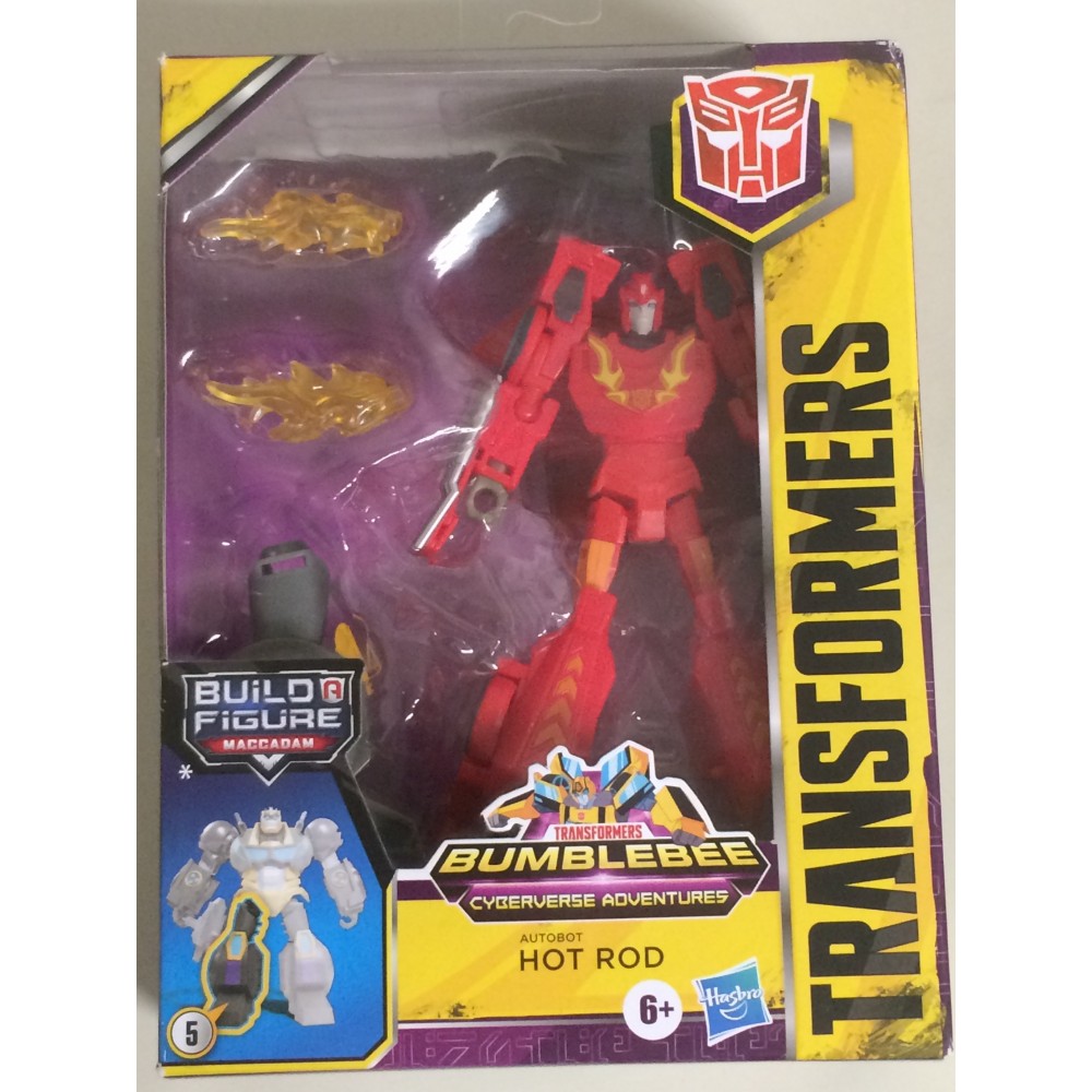 AUTOBOT HOT ROD TRANSFORMERS DELUXE CLASS 6