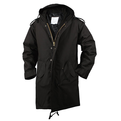 Black M-51 Fishtail Style Parka | Army Navy Sales