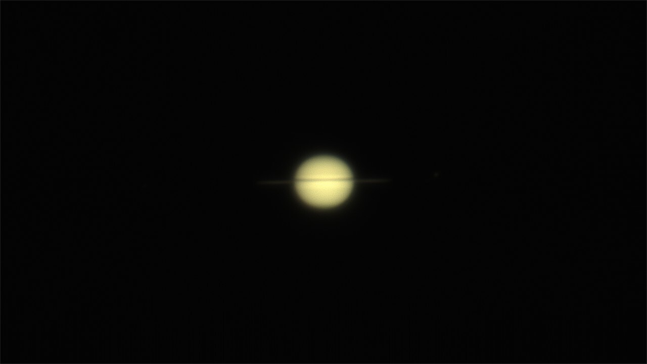 129401: 土星の環準消失 by ほし丸 - 天体写真ギャラリー