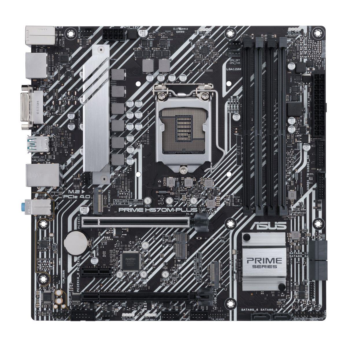 インテル H570/H510チップセットを搭載したmicroATXサイズの