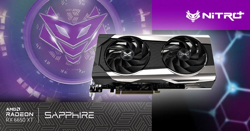 SAPPHIRE NITRO+ Radeon RX 6650 XT GAMING OC 8G GDDR6 | SAPPHIRE