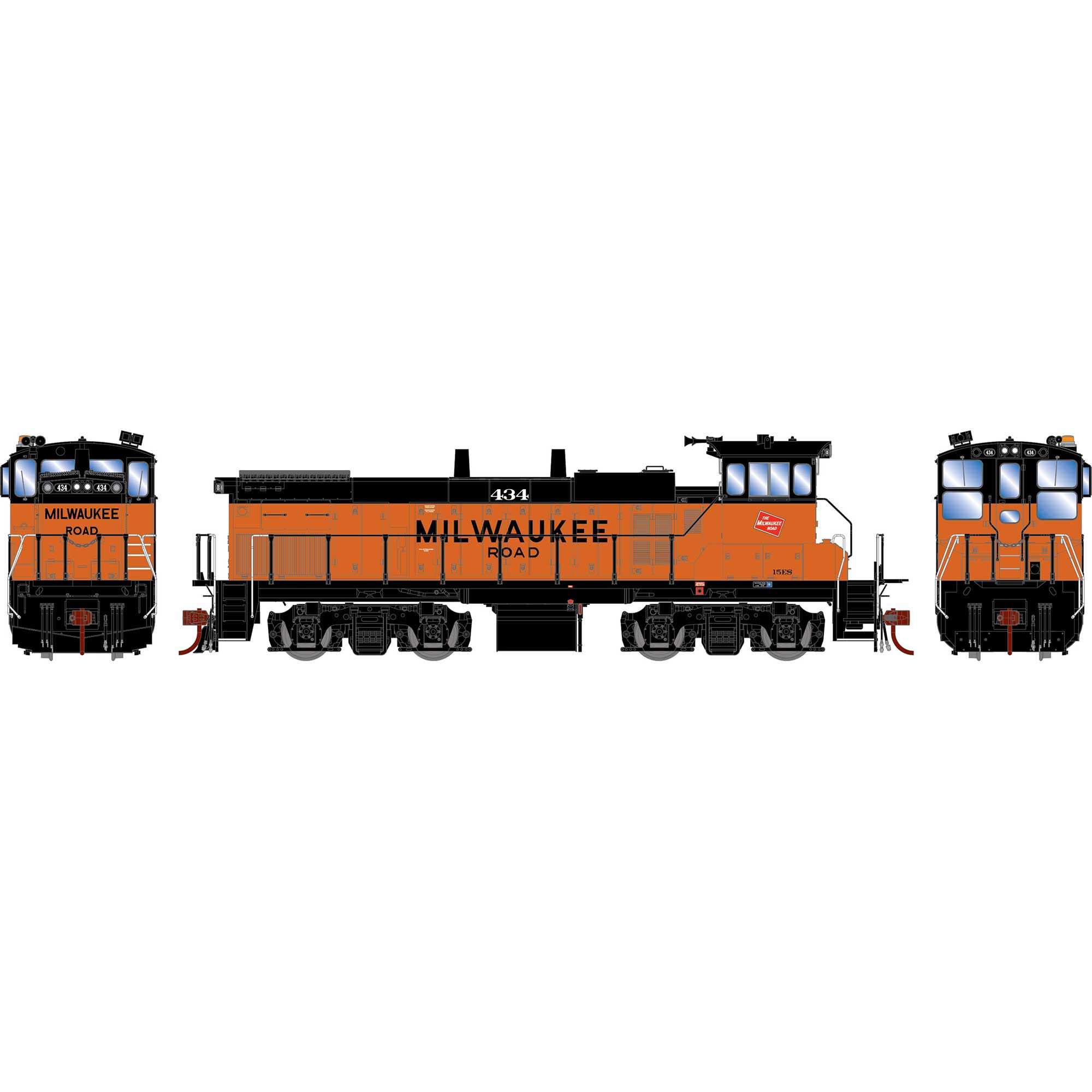 アサーンジェネシスEMD MP15-AC Milwaukee 鉄道DCCサウンド アサーン