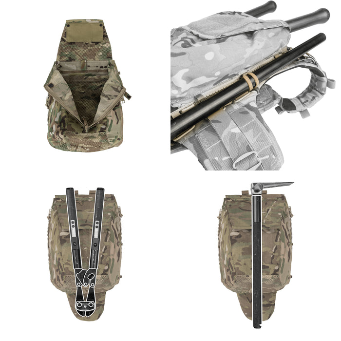 Crye Precision Pack Zip-On Panel Maritime | One Size | Made in USA