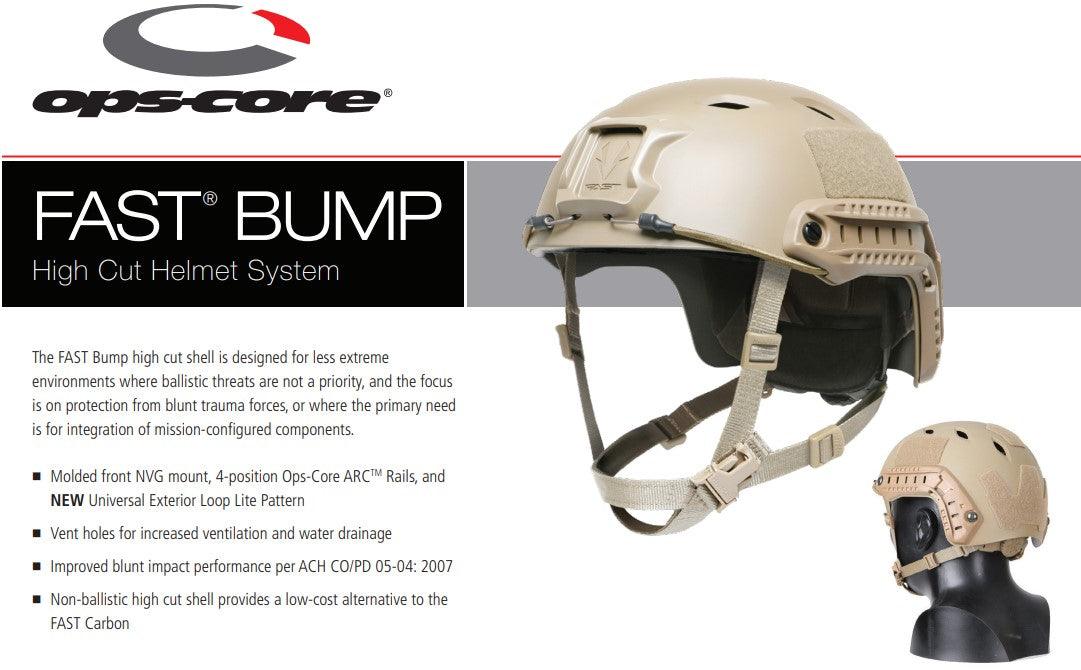 Legacy Ops-Core Bump Helmet | FAST Base Jump High-Cut — Atomic Defense