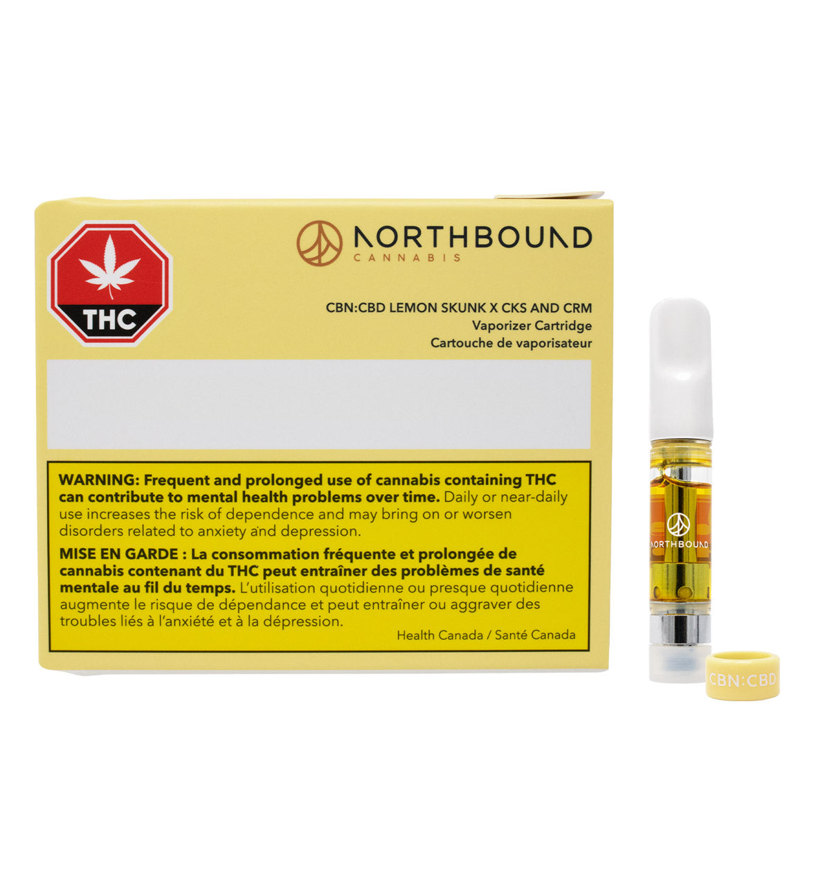CBN: CBD Lemon Skunk x CKS & CRM 510 Vape Cartridge – Aurora