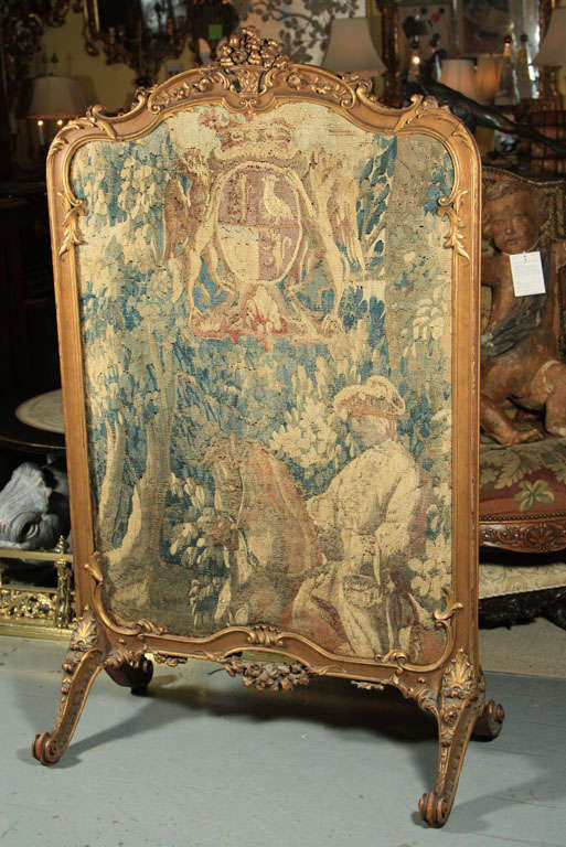 French Rococo Style Fire Screen – Avery & Dash Collections
