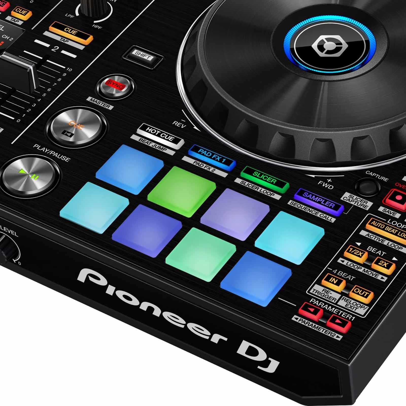 Pioneer DJ DDJ-RR 2 Channel DJ Controller for rekordbox