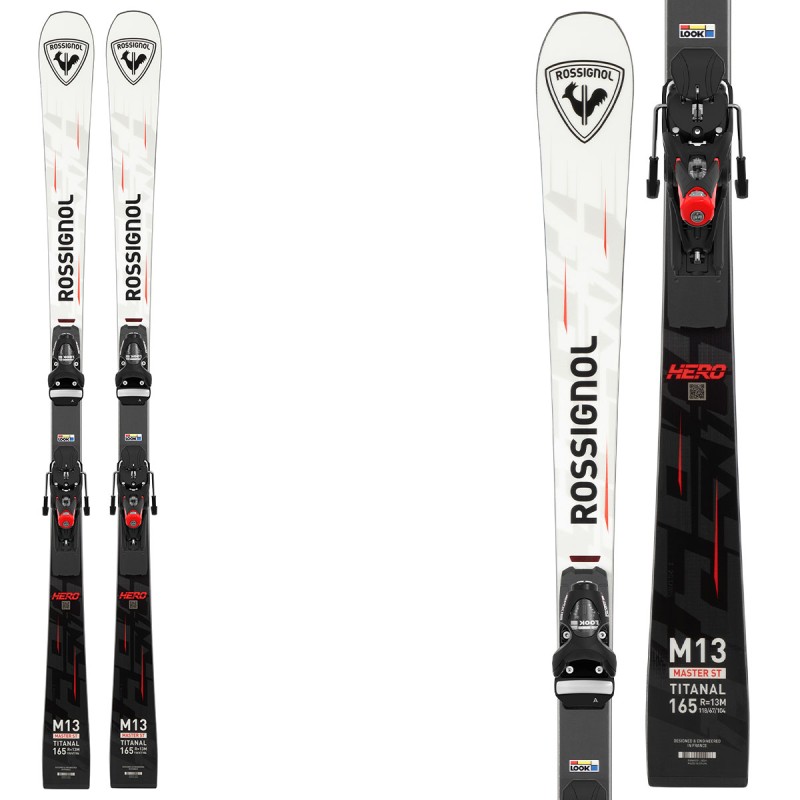 Rossignol Hero Master ST R22 Skis with SPX 15 bindings