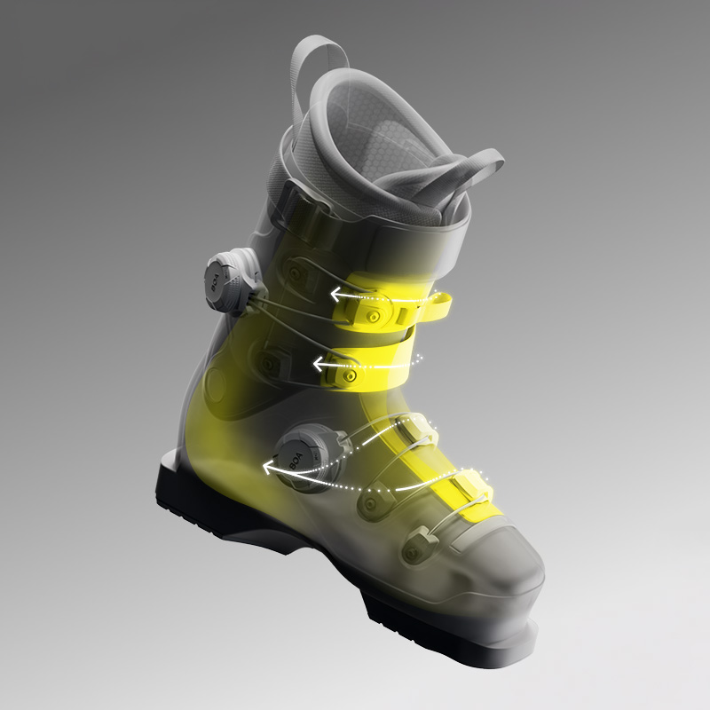 BOA®スキーブーツ Atomic、K2、Salomon