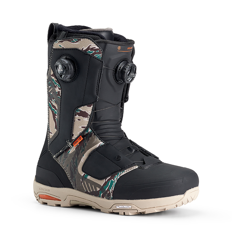 BOA Fit System Tongue Tied Snowboard Boot Lace Configuration