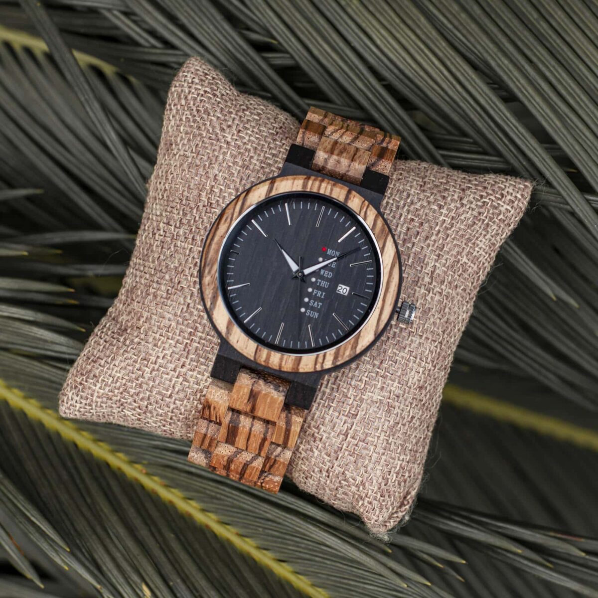 Zebra Wood Watch Show Date and Week 026-2 | BOBO BIRD