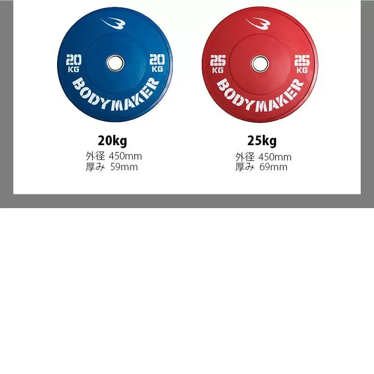 オリンピックカラープレート25KG 2枚セット PR010ST2500