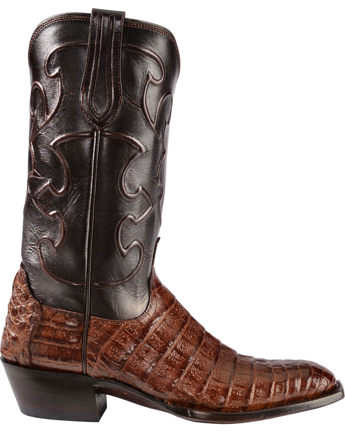 Lucchese Handmade 1883 Men's Charles Crocodile Belly Cowboy Boots