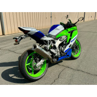 23-25 Kawasaki ZX-4RR Graves Cat Back Slip-On Exhaust Titanium