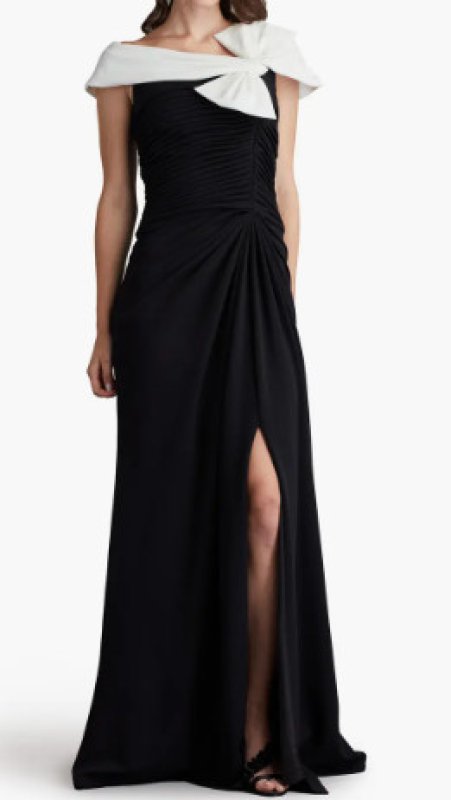 限定セール！Tadashi Shoji タダシショージ DARINA リボンドレス