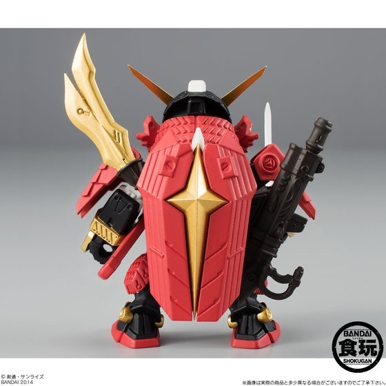 FW GUNDAM CONVERGE EX05 武者頑駄無｜発売日：2015年5月19日