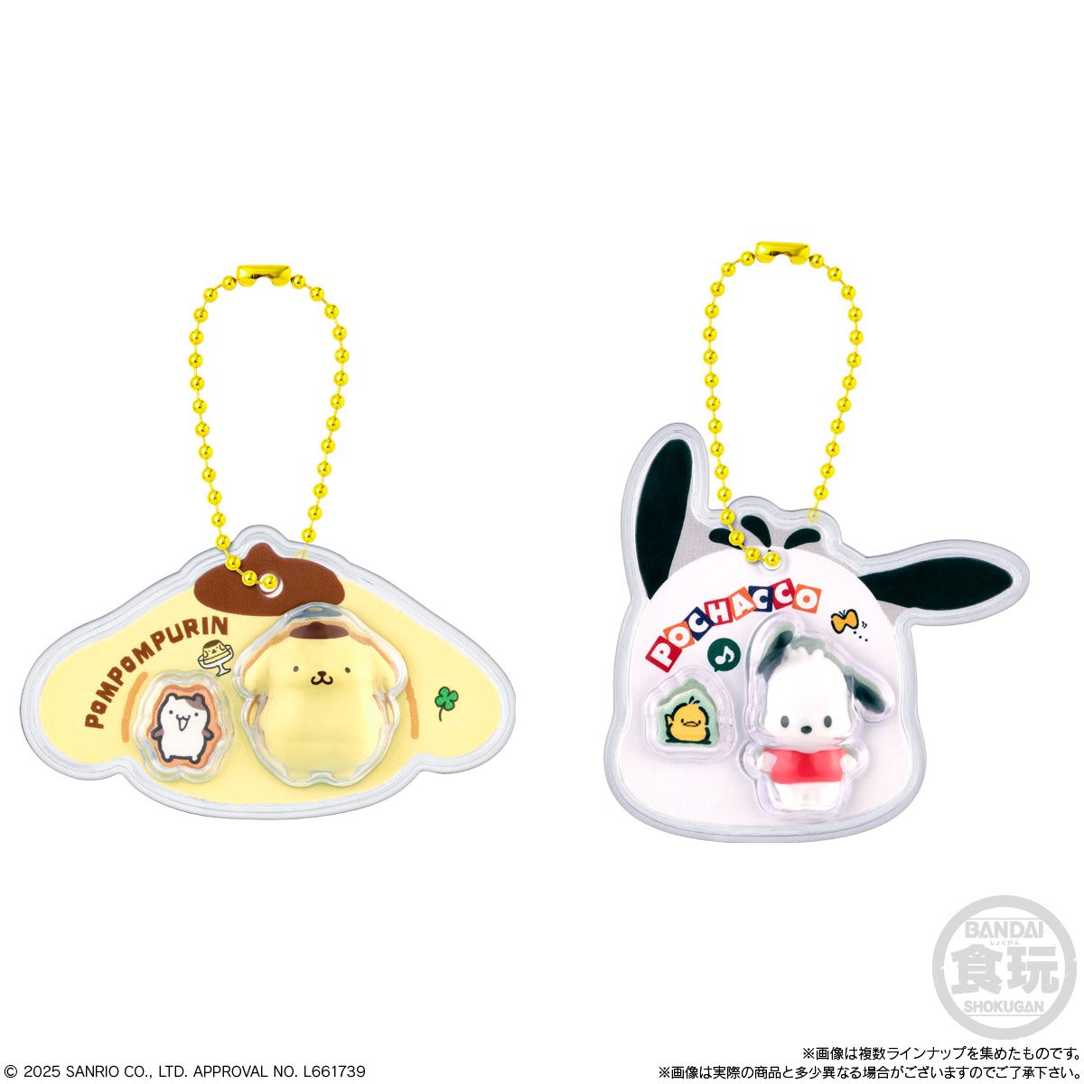 サンリオキャラクターズ パッケージチャーム&チョコボーロ（再販